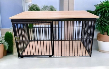 Interiérová psí klec – zakázková výroba