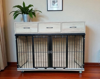 Luxusní psí klec do interiéru