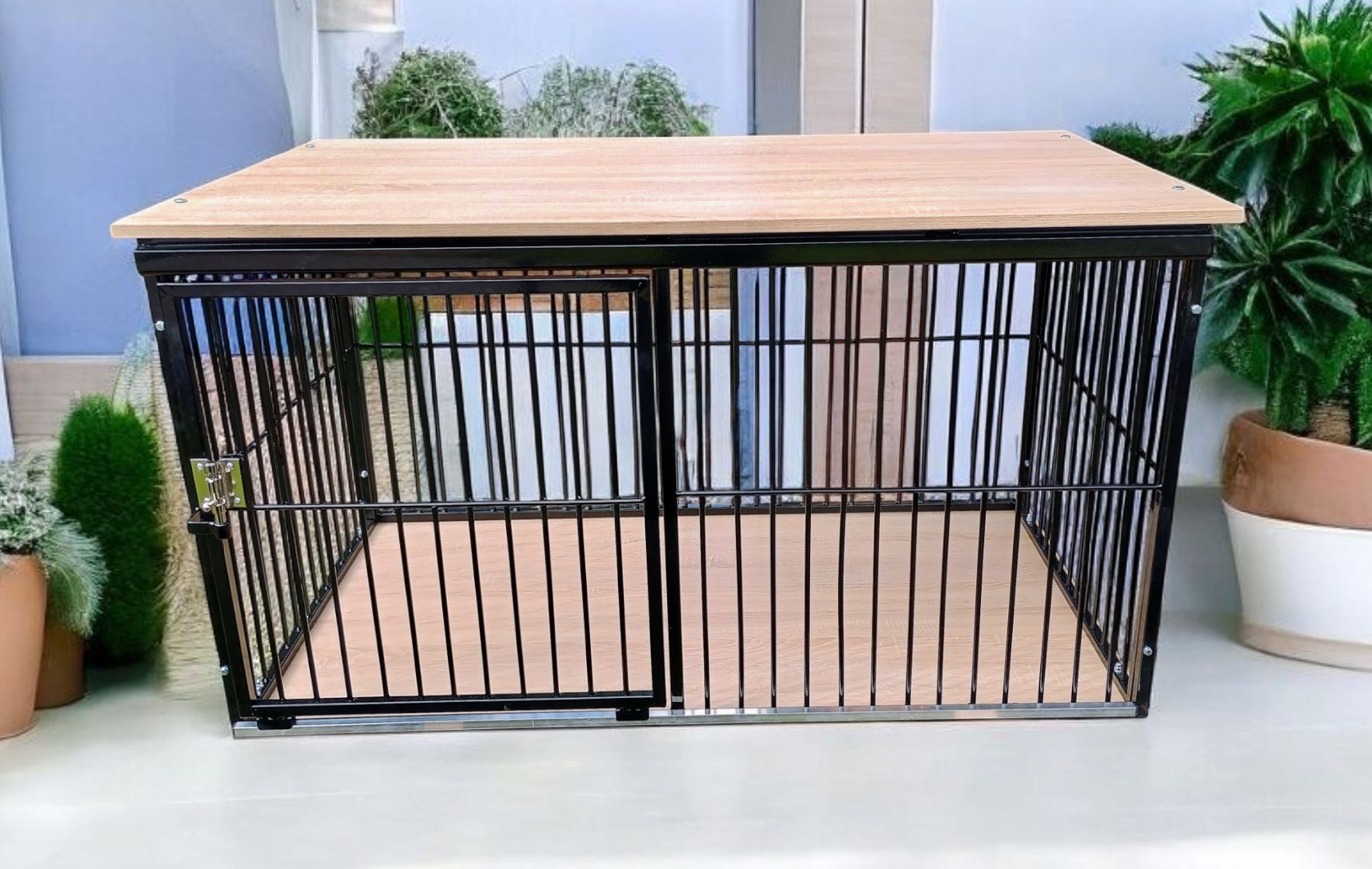 Interiérová psí klec – zakázková výroba